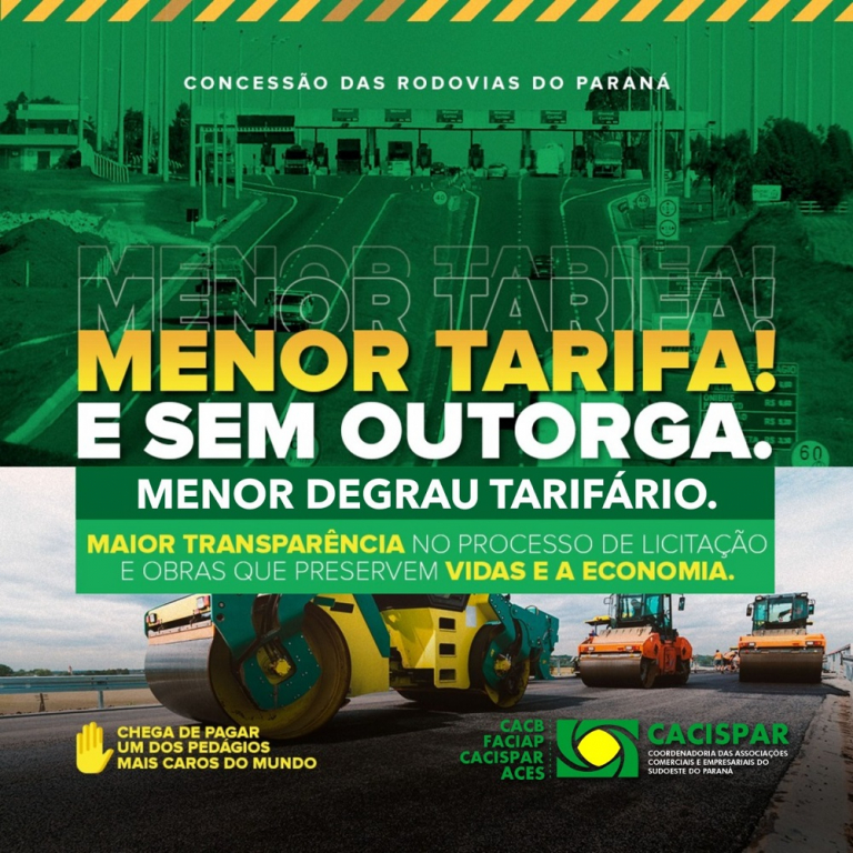 Concessão das rodovias do Paraná