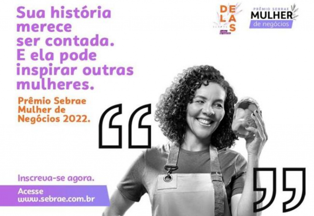 Prêmio Sebrae Mulher de Negócios têm inscrições prorrogadas