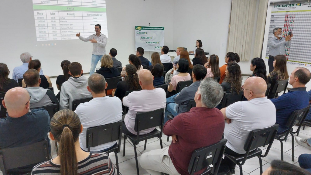 Cacispar apoia projeto 200+, após reunião do Conselho de Administração