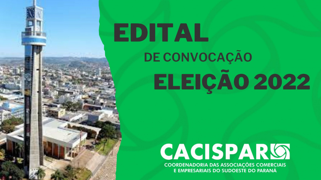 EDITAL DE CONVOCAÇÃO DA ELEIÇÃO PARA O BIÊNIO 2023/2024