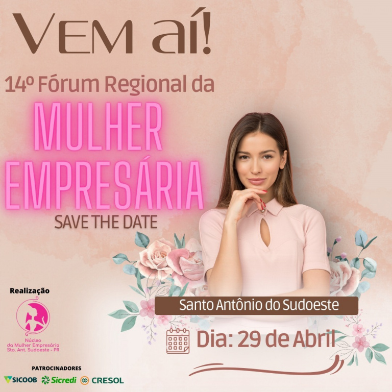 14º Fórum Regional da Mulher Empresária