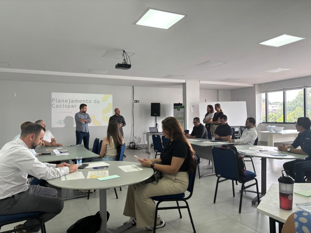 Cacispar realiza Planejamento Estratégico para os próximos dois anos