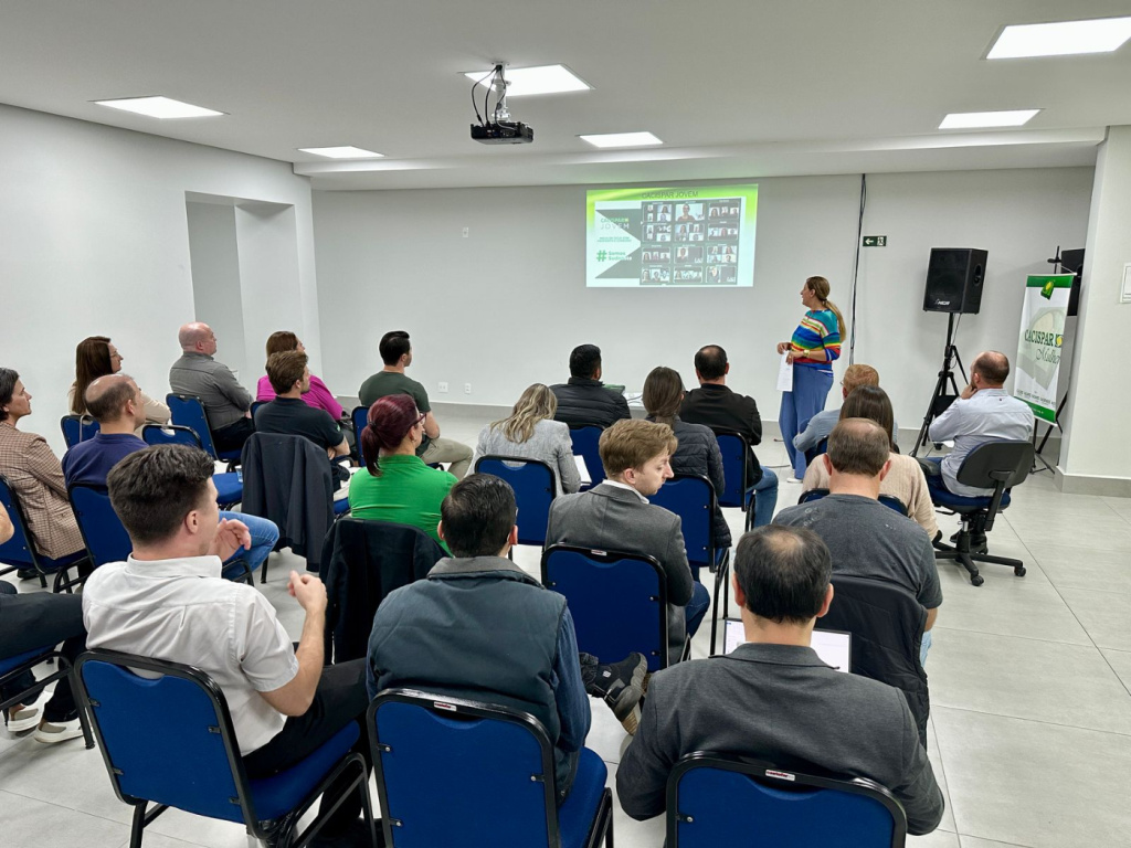 Cacispar realizou segunda reunião ordinária da diretoria 2025/2026