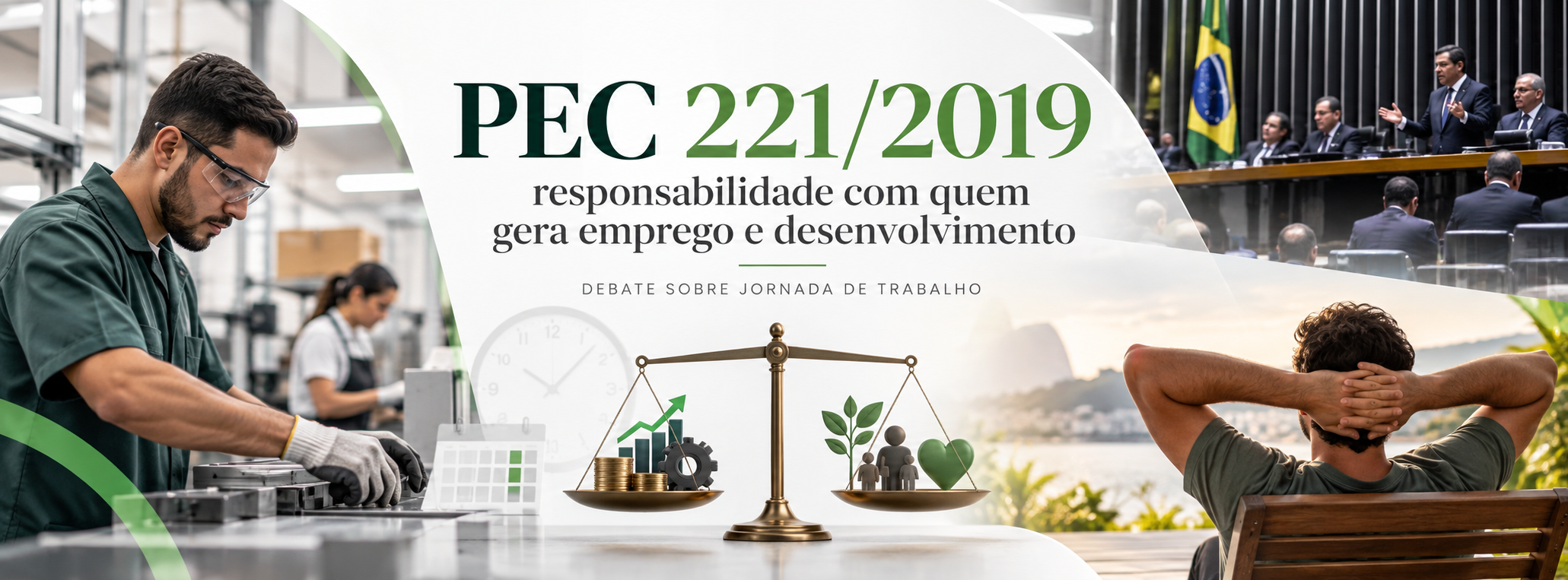 PEC 221/2019: responsabilidade com quem gera emprego e desenvolvimento